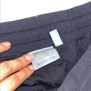 Athleta Black Midi Skirt